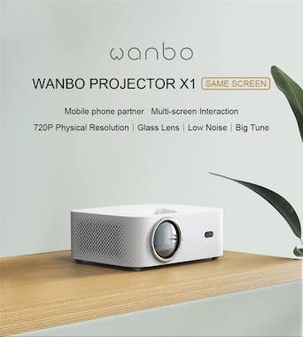 Xiaomi XIAOMI Proyector 720P compatible con 300 ANSI lúme Xiaomi XIAOMI Proyector 720P compatible con 300 ANSI lúme