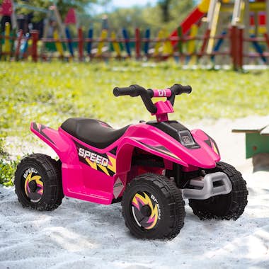 HOMCOM Quad Eléctrico para Niños de +3 Años Vehículo Eléc HOMCOM Quad Eléctrico para Niños de +3 Años Vehículo Eléc