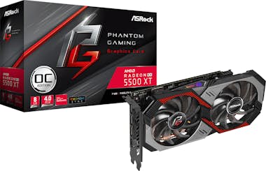 Asrock Asrock Phantom Gaming RX5500XT PGD 8GO AMD Radeon Asrock Asrock Phantom Gaming RX5500XT PGD 8GO AMD Radeon