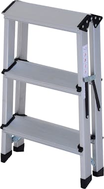 HOMCOM HomCom® Escalera de Tijera Aluminio Plegable Escal HOMCOM HomCom® Escalera de Tijera Aluminio Plegable Escal