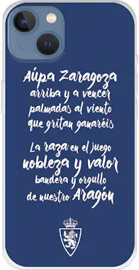 Apple Funda para iPhone 13 del Zaragoza Aupa Zaragoza - Apple Funda para iPhone 13 del Zaragoza Aupa Zaragoza -