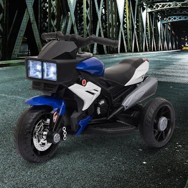 HOMCOM Moto Eléctrica Infantil con 3 Ruedas para +3 Años HOMCOM Moto Eléctrica Infantil con 3 Ruedas para +3 Años