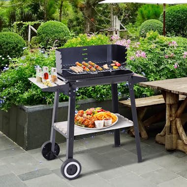 Outsunny ® Barbacoa de Carbón Vegetal Parrillas Asador BBQ Outsunny ® Barbacoa de Carbón Vegetal Parrillas Asador BBQ