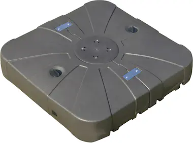 Outsunny Base para Sombrilla Rellenable de Arena y Agua con Outsunny Base para Sombrilla Rellenable de Arena y Agua con