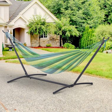 Outsunny Soporte Ajustable para Hamaca Universal Estructura Outsunny Soporte Ajustable para Hamaca Universal Estructura