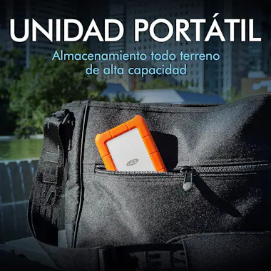 Lacie STJJ5000400 Rugged Mini Disco Duro Externo 5 TB US Lacie STJJ5000400 Rugged Mini Disco Duro Externo 5 TB US