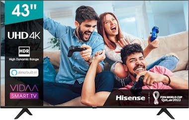 Hisense 43AE7000F Televisor 43 Pulgadas 4K con Alexa Integ Hisense 43AE7000F Televisor 43 Pulgadas 4K con Alexa Integ