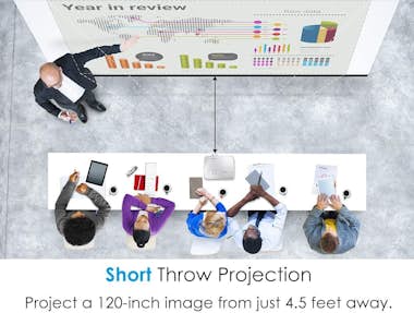 Optoma EH412ST Proyector 4000 Lúmenes ANSI DLP 1080p 3D E Optoma EH412ST Proyector 4000 Lúmenes ANSI DLP 1080p 3D E