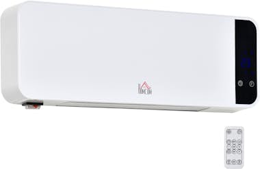 HOMCOM Calefactor Cerámico de Pared 1000/2000W con Mando HOMCOM Calefactor Cerámico de Pared 1000/2000W con Mando