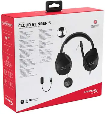HyperX Cloud Stinger S Gaming Negro Auriculares HyperX Cloud Stinger S Gaming Negro Auriculares