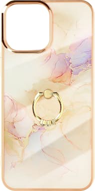 Avizar Carcasa iPhone 12 Anillo Sujeción Diseño Mármol - Avizar Carcasa iPhone 12 Anillo Sujeción Diseño Mármol -