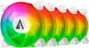 ABYSM ABYSM Arc Light ARGB 120mm Kit 5 ABYSM ABYSM Arc Light ARGB 120mm Kit 5