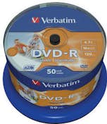 Verbatim Verbatim DVD-R Wide Inkjet Printable ID Brand 4,7