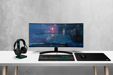 Corsair Corsair K55 RGB PRO teclado USB QWERTY Español Neg Corsair Corsair K55 RGB PRO teclado USB QWERTY Español Neg