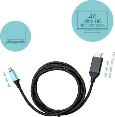 i-tec i-tec USB-C HDMI Cable Adapter 4K / 60 Hz 200cm i-tec i-tec USB-C HDMI Cable Adapter 4K / 60 Hz 200cm