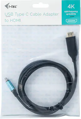 i-tec i-tec USB-C HDMI Cable Adapter 4K / 60 Hz 200cm i-tec i-tec USB-C HDMI Cable Adapter 4K / 60 Hz 200cm