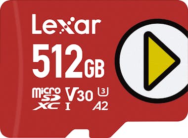 Lexar Lexar PLAY microSDXC UHS-I Card memoria flash 512 Lexar Lexar PLAY microSDXC UHS-I Card memoria flash 512