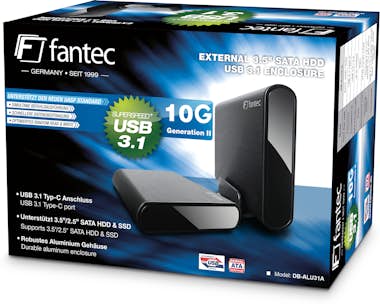 Fantec Fantec 2168 caja para disco duro externo Carcasa d Fantec Fantec 2168 caja para disco duro externo Carcasa d