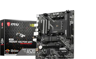 MSI MSI MAG A520M VECTOR WIFI placa base AMD A520 Zóca MSI MSI MAG A520M VECTOR WIFI placa base AMD A520 Zóca
