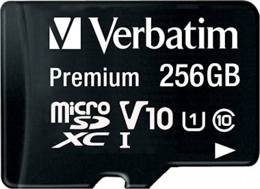Verbatim Verbatim Premium U1 memoria flash 256 GB MicroSDXC Verbatim Verbatim Premium U1 memoria flash 256 GB MicroSDXC
