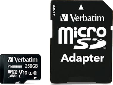 Verbatim Verbatim Premium U1 memoria flash 256 GB MicroSDXC Verbatim Verbatim Premium U1 memoria flash 256 GB MicroSDXC