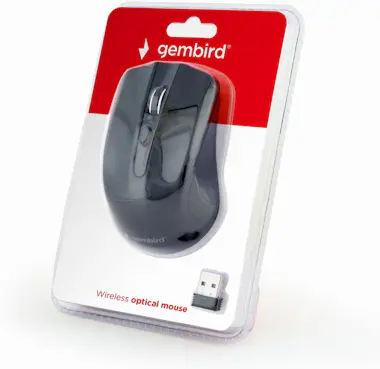 Gembird Gembird MUSW-4B-04 ratón Ambidextro RF inalámbrico Gembird Gembird MUSW-4B-04 ratón Ambidextro RF inalámbrico