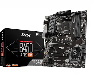 MSI MSI B450-A PRO MAX placa base AMD B450 Zócalo AM4 MSI MSI B450-A PRO MAX placa base AMD B450 Zócalo AM4