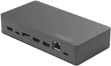 Lenovo Lenovo Thunderbolt 3 Essential Dock Gris Lenovo Lenovo Thunderbolt 3 Essential Dock Gris