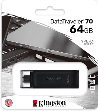 Kingston Kingston Technology DataTraveler 70 unidad flash U Kingston Kingston Technology DataTraveler 70 unidad flash U