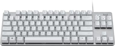 Logitech Logitech K835 teclado USB Nórdico Plata, Blanco Logitech Logitech K835 teclado USB Nórdico Plata, Blanco