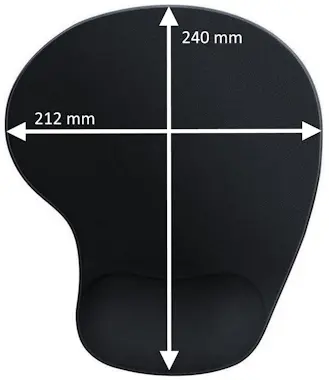 Ewent Ewent EW3181 alfombrilla para ratón Negro Ewent Ewent EW3181 alfombrilla para ratón Negro