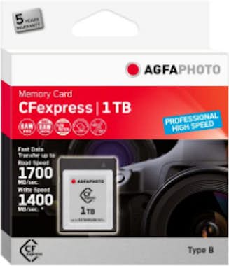 Agfaphoto AgfaPhoto CFexpress Professional memoria flash 100 Agfaphoto AgfaPhoto CFexpress Professional memoria flash 100