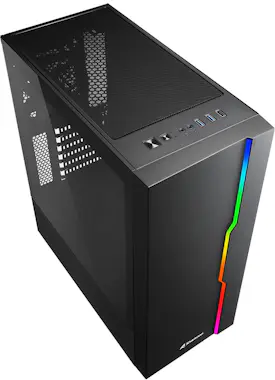 Sharkoon Sharkoon RGB Slider Midi Tower Negro Sharkoon Sharkoon RGB Slider Midi Tower Negro