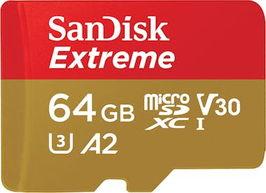 SanDisk SanDisk Extreme memoria flash 64 GB MicroSD SanDisk SanDisk Extreme memoria flash 64 GB MicroSD