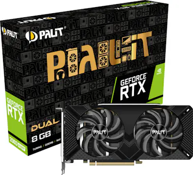 Palit Palit GeForce RTX 2060 SUPER DUAL NVIDIA 8 GB GDDR Palit Palit GeForce RTX 2060 SUPER DUAL NVIDIA 8 GB GDDR