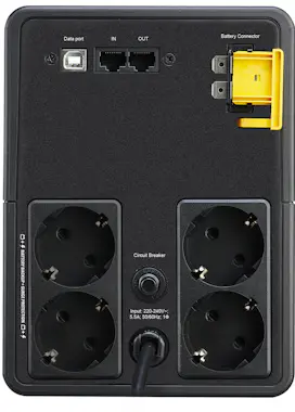APC APC BX1200MI-GR sistema de alimentación ininterrum APC APC BX1200MI-GR sistema de alimentación ininterrum