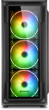 Sharkoon Sharkoon TK4 RGB Midi Tower Negro Sharkoon Sharkoon TK4 RGB Midi Tower Negro
