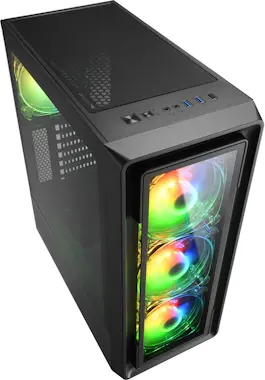 Sharkoon Sharkoon TK4 RGB Midi Tower Negro Sharkoon Sharkoon TK4 RGB Midi Tower Negro