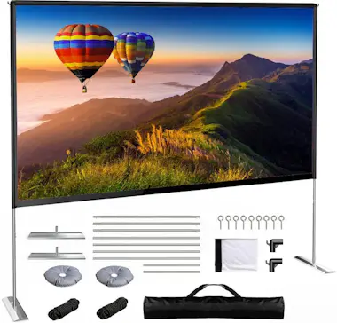 iggual iggual Pantalla exterior portable 100"" 221x124 cm iggual iggual Pantalla exterior portable 100"" 221x124 cm