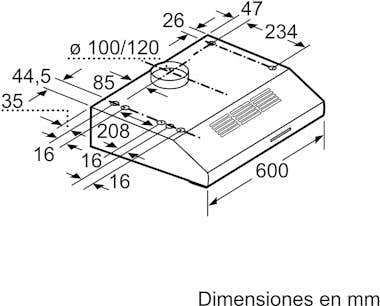 Balay 3BH263MX Campana Extractora Acero Inoxidable 60 cm Balay 3BH263MX Campana Extractora Acero Inoxidable 60 cm