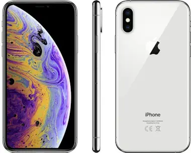 Apple IPhone XS 64GB, Plata, A+ Apple IPhone XS 64GB, Plata, A+