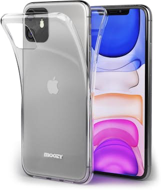 Moozy Funda 360 Grados para iPhone 11 Transparente Silic Moozy Funda 360 Grados para iPhone 11 Transparente Silic
