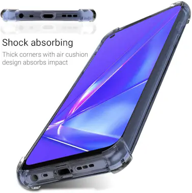 Moozy Funda Silicona Antigolpes para OPPO A72, OPPO A52 Moozy Funda Silicona Antigolpes para OPPO A72, OPPO A52
