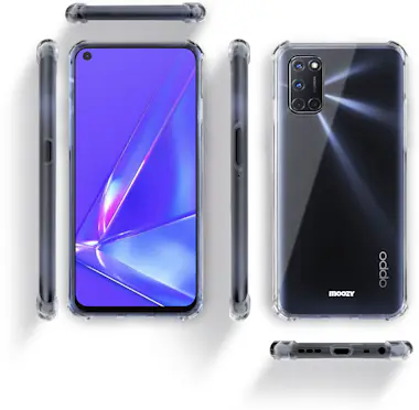 Moozy Funda Silicona Antigolpes para OPPO A72, OPPO A52 Moozy Funda Silicona Antigolpes para OPPO A72, OPPO A52