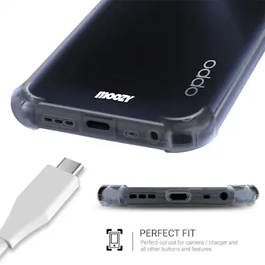 Moozy Funda Silicona Antigolpes para OPPO A72, OPPO A52 Moozy Funda Silicona Antigolpes para OPPO A72, OPPO A52