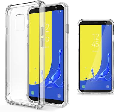 Moozy Funda Silicona Antigolpes para Samsung J6, Galaxy Moozy Funda Silicona Antigolpes para Samsung J6, Galaxy