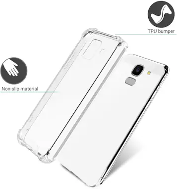 Moozy Funda Silicona Antigolpes para Samsung J6, Galaxy Moozy Funda Silicona Antigolpes para Samsung J6, Galaxy