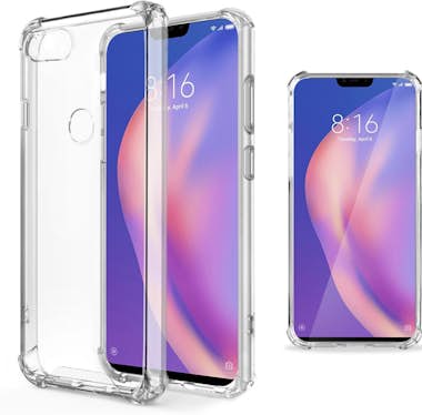 Moozy Funda Silicona Antigolpes para Xiaomi Mi 8 Lite, M Moozy Funda Silicona Antigolpes para Xiaomi Mi 8 Lite, M