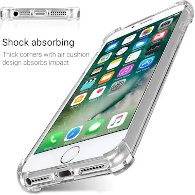 Moozy Funda Silicona Antigolpes para iPhone SE, iPhone 5 Moozy Funda Silicona Antigolpes para iPhone SE, iPhone 5