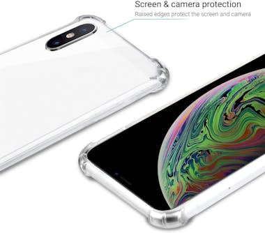 Moozy Funda Silicona Antigolpes para iPhone X, iPhone XS Moozy Funda Silicona Antigolpes para iPhone X, iPhone XS